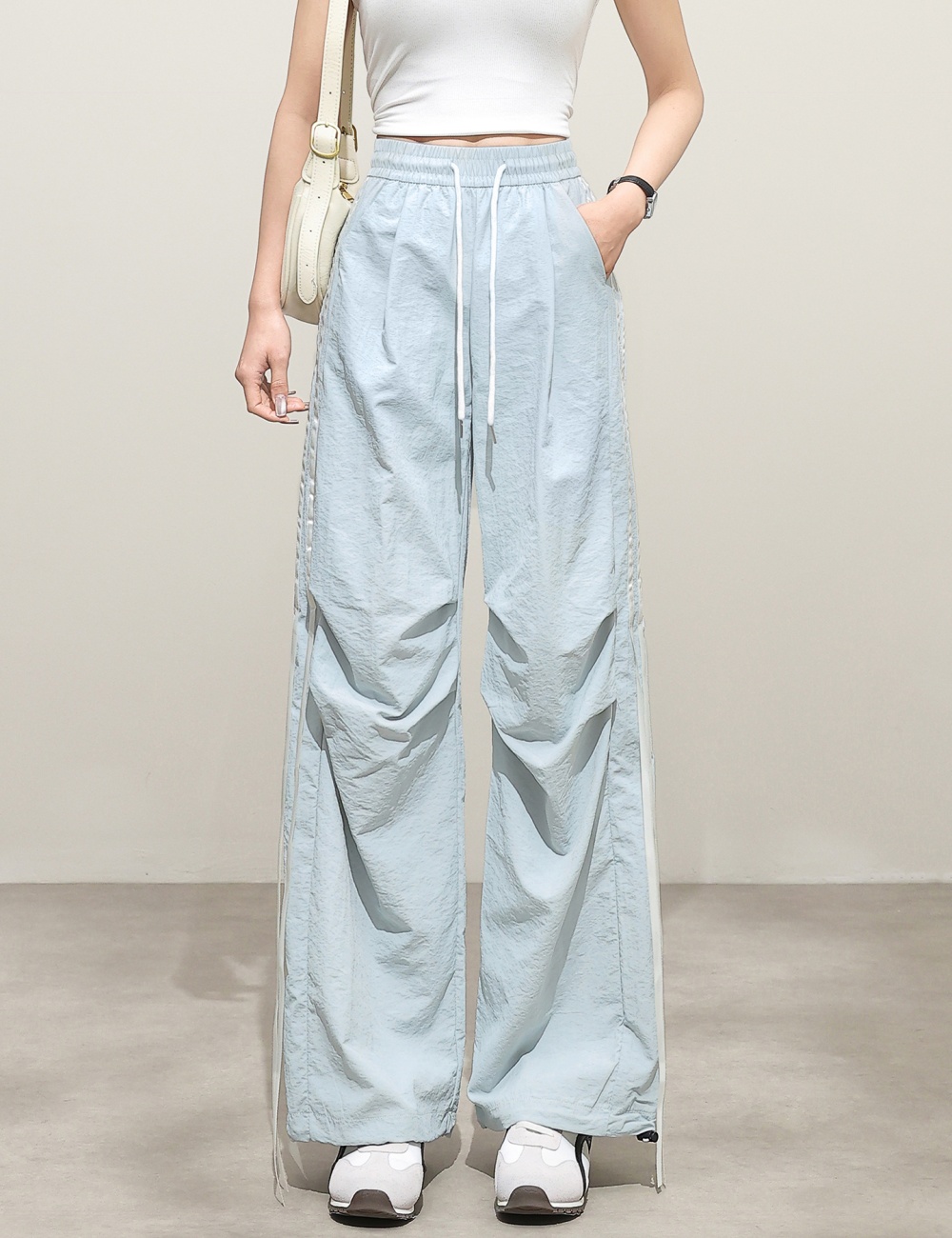 Wide leg wicking work pants small fellow long pants