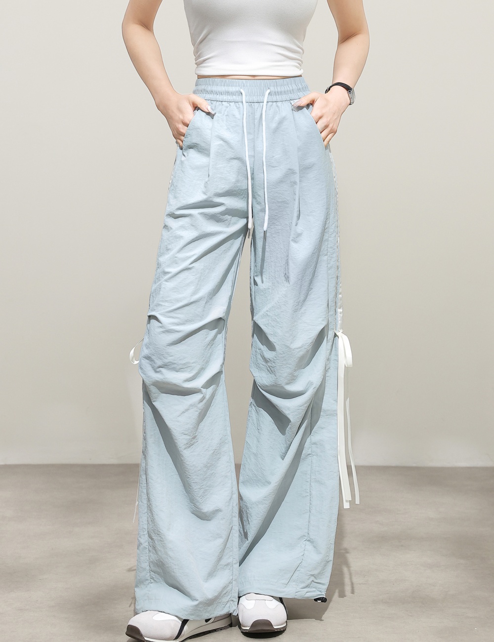 Wide leg wicking work pants small fellow long pants