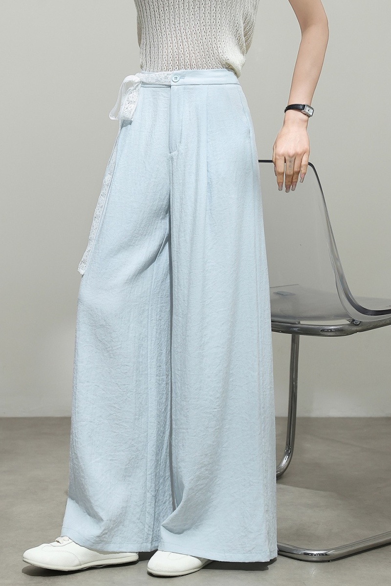 Temperament spring long pants slim casual pants for women