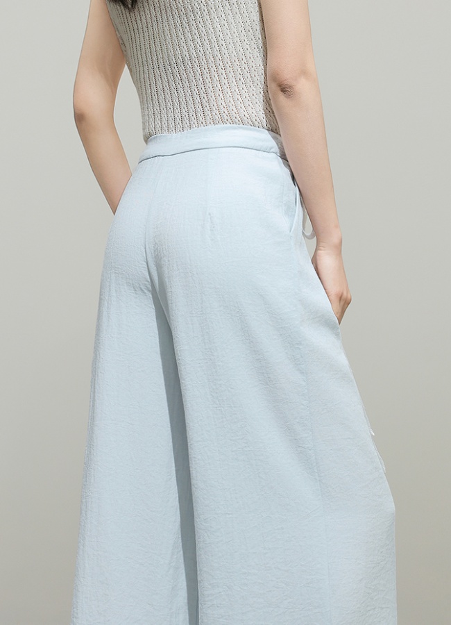 Temperament spring long pants slim casual pants for women