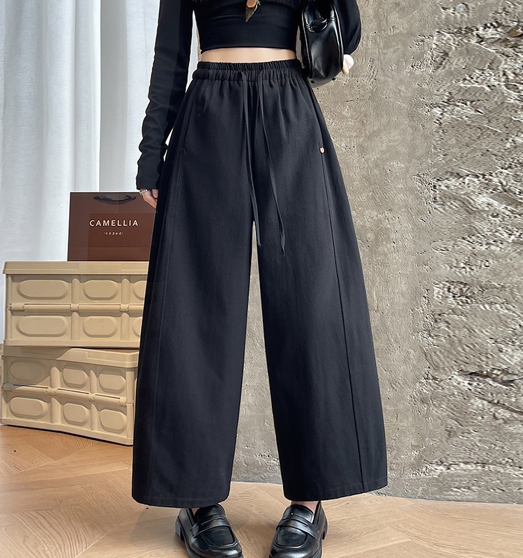 Slim casual pants loose nine pants for women