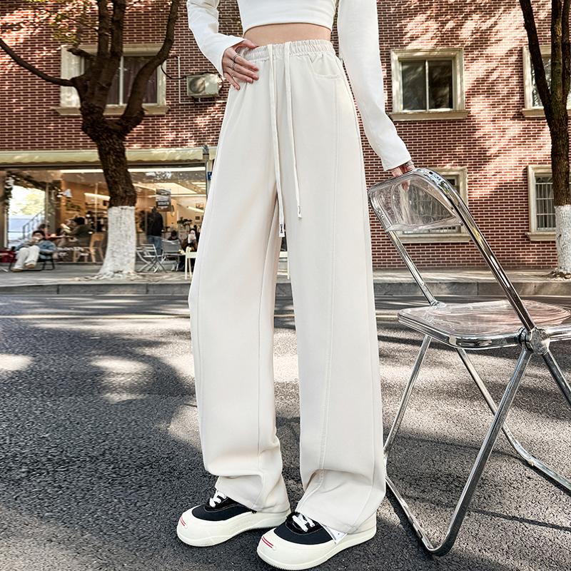 High waist pants spring and autumn suit pants