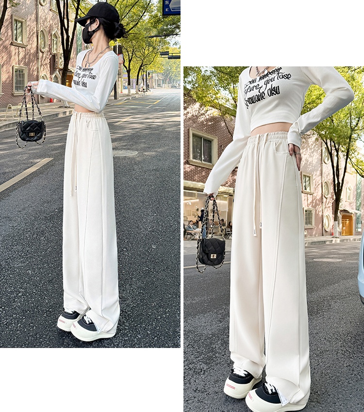 High waist pants spring and autumn suit pants