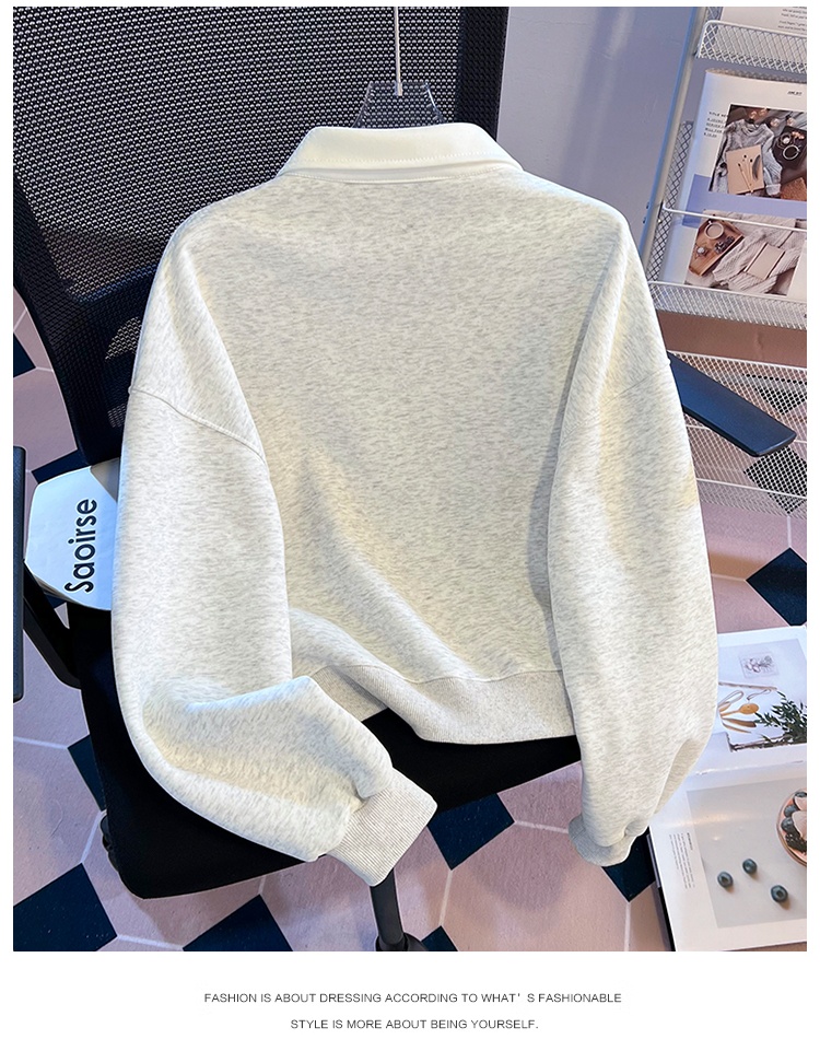 Korean style American style tops college style hoodie