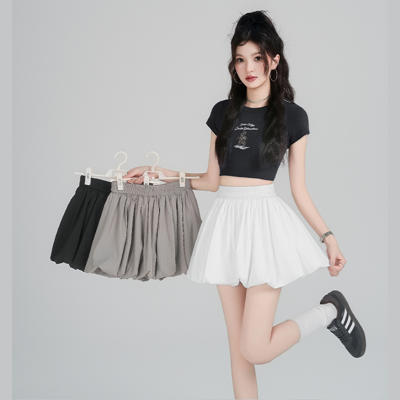 Ballet A-line culottes anti emptied skirt for women