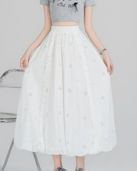 A-line loose bud skirt high waist skirt for women