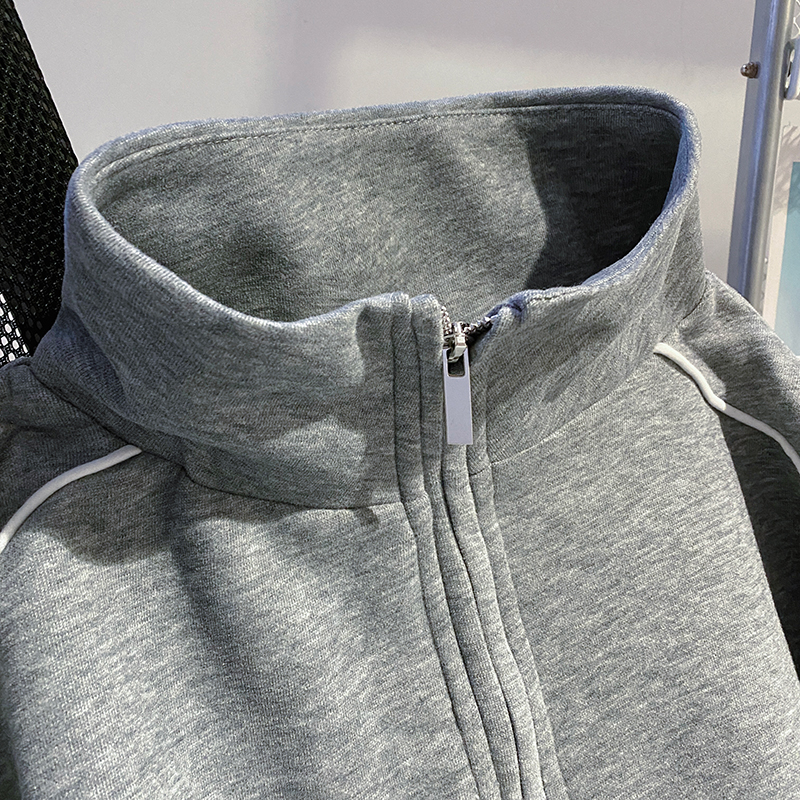 Lace thin hoodie spring and autumn Pseudo-two tops