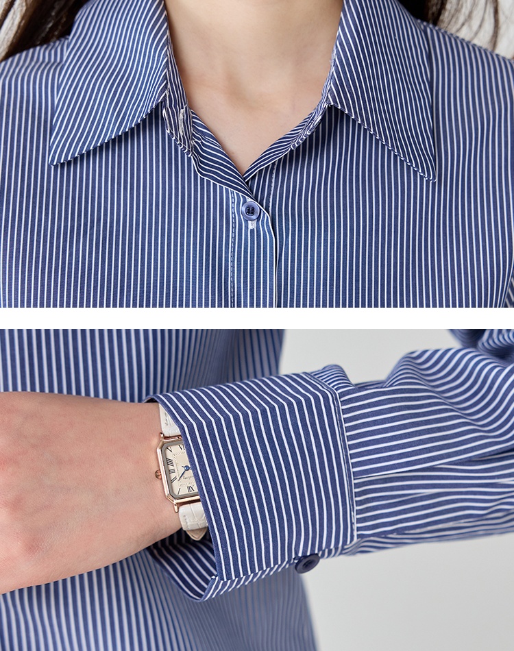 Long sleeve tops all-match shirt for women