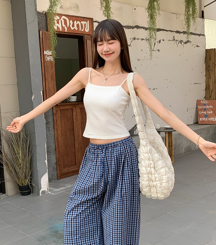 Slim enticement spring tops beauty back short vest for women