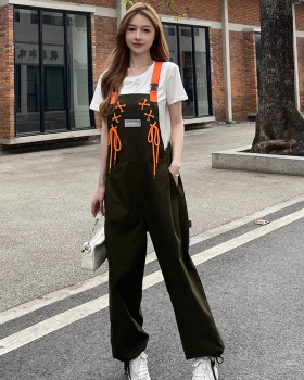 Loose Casual work clothing summer conjoined pants a set
