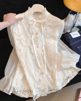 Inside the ride shirt lace tops for women