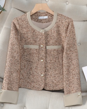 Short autumn Korean style tops chanelstyle show young coat