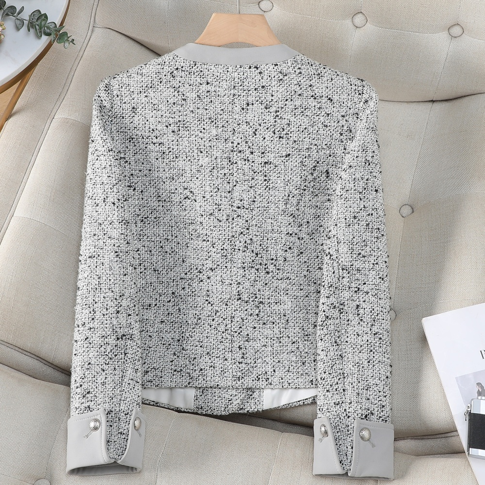 Short autumn Korean style tops chanelstyle show young coat