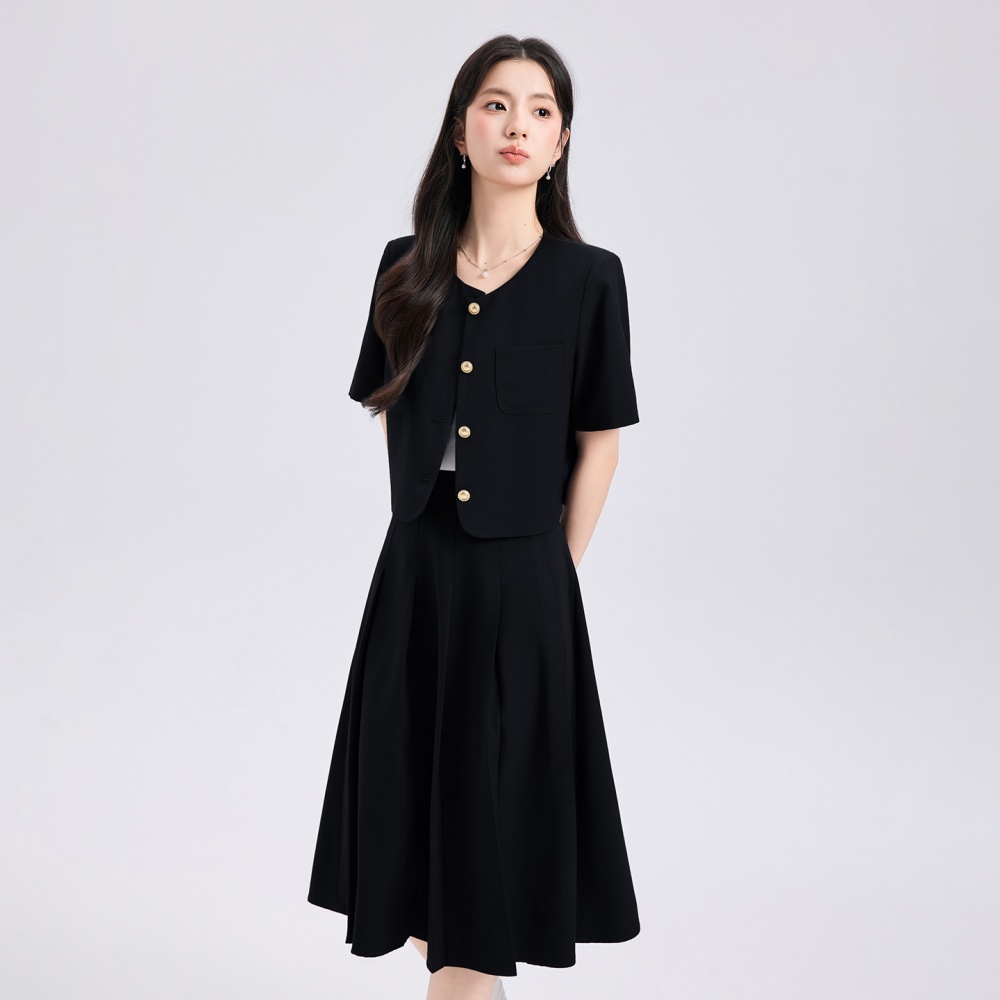 Summer business suit profession coat 2pcs set for women