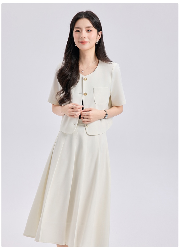 Summer business suit profession coat 2pcs set for women