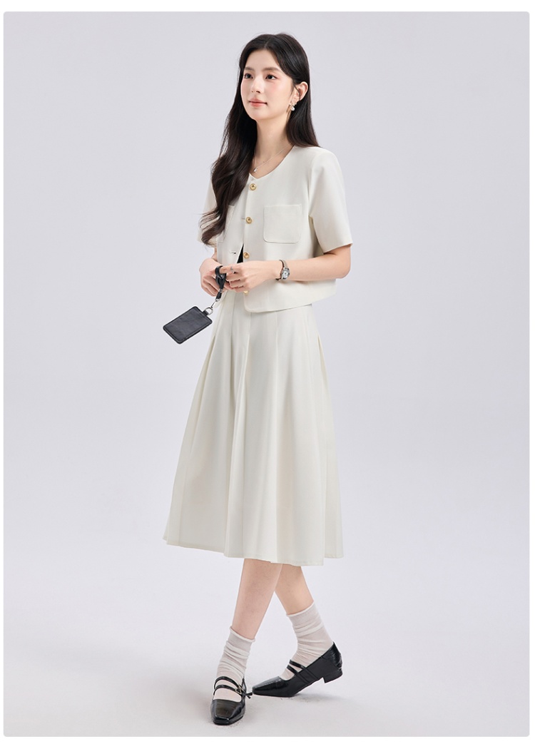 Summer business suit profession coat 2pcs set for women
