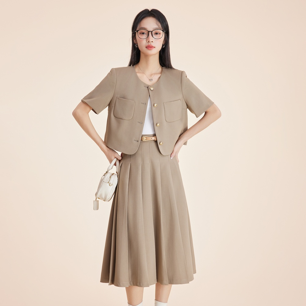 Summer business suit profession coat 2pcs set for women
