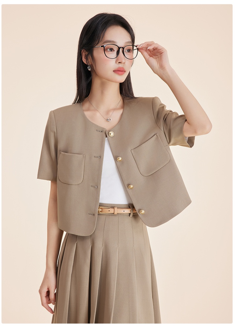 Summer business suit profession coat 2pcs set for women