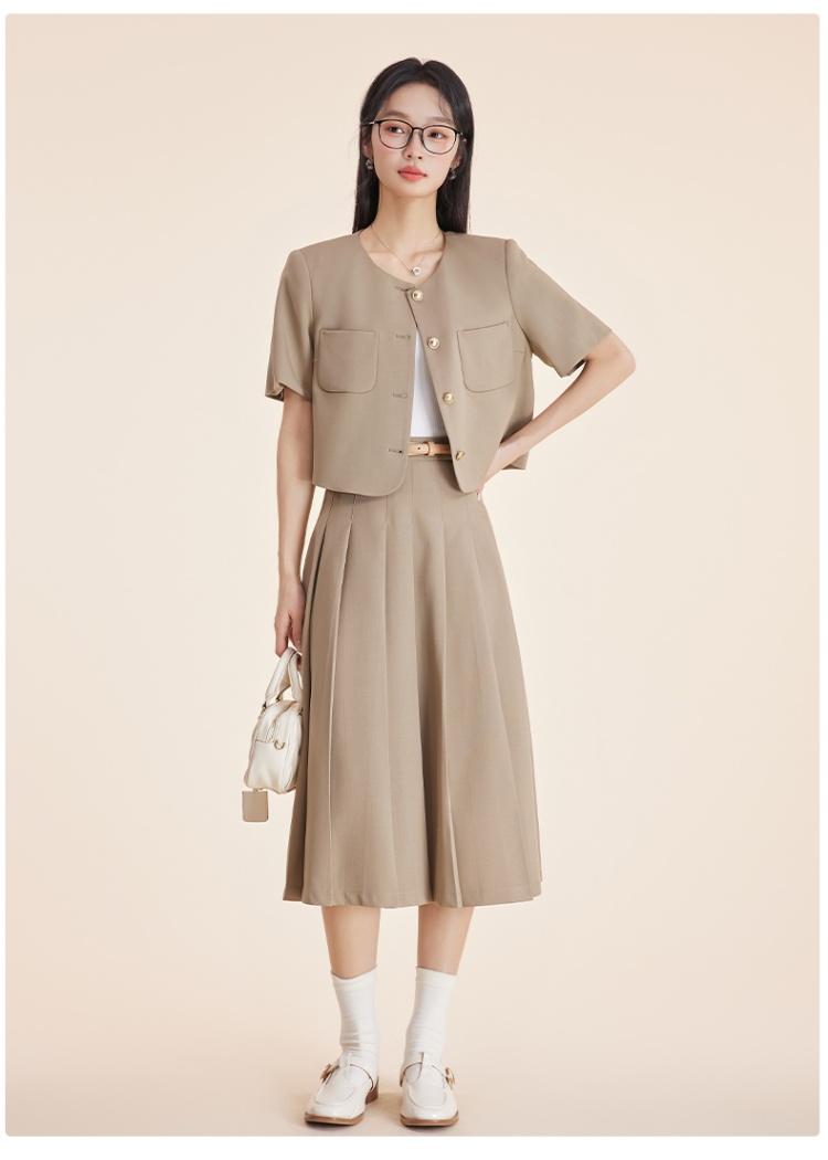 Summer business suit profession coat 2pcs set for women