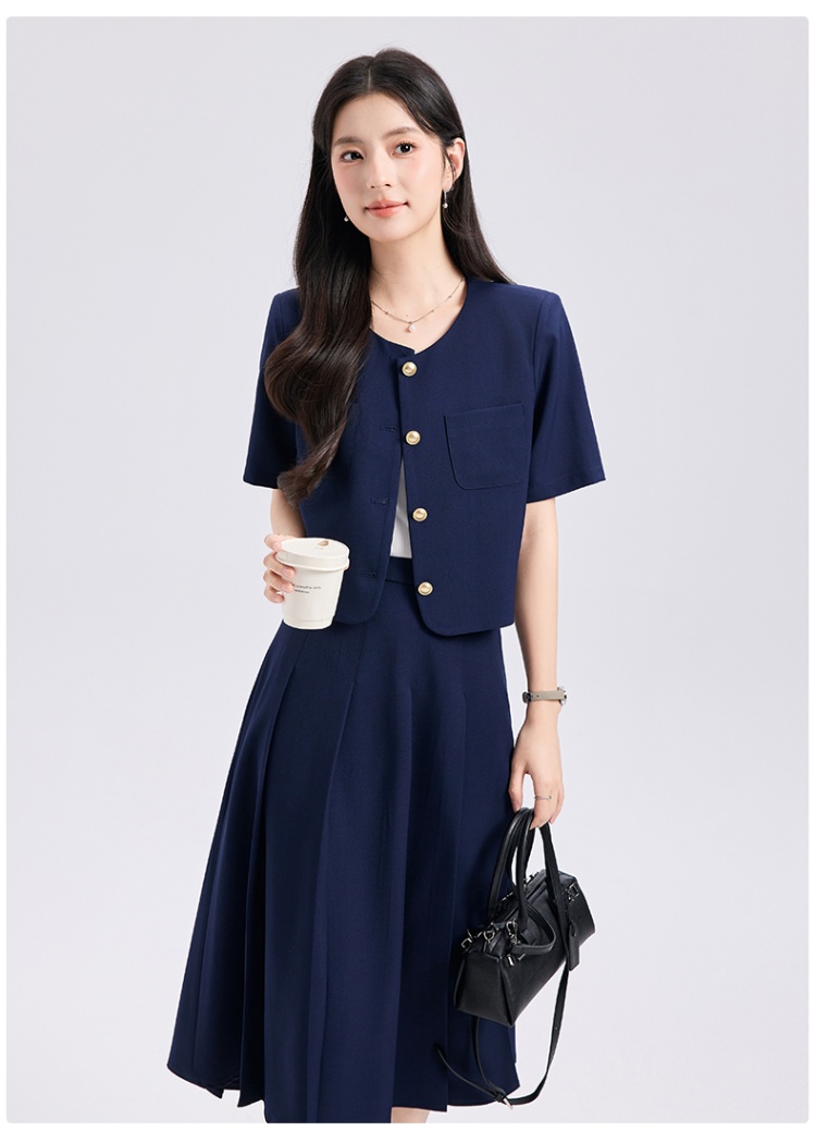Summer business suit profession coat 2pcs set for women