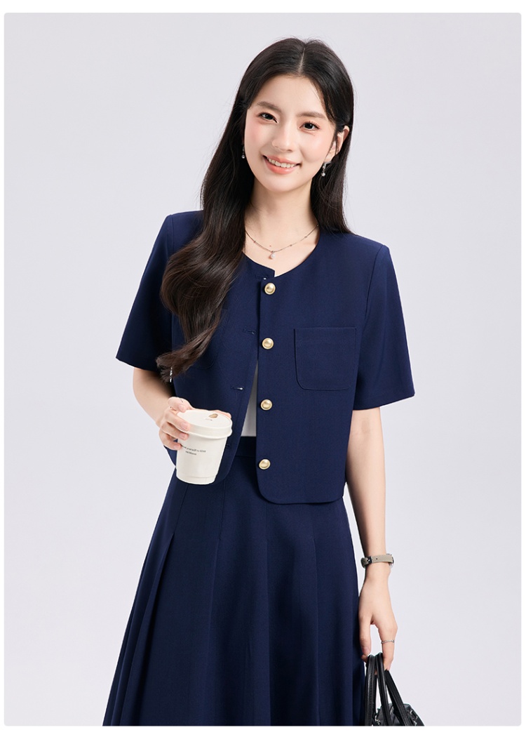 Summer business suit profession coat 2pcs set for women