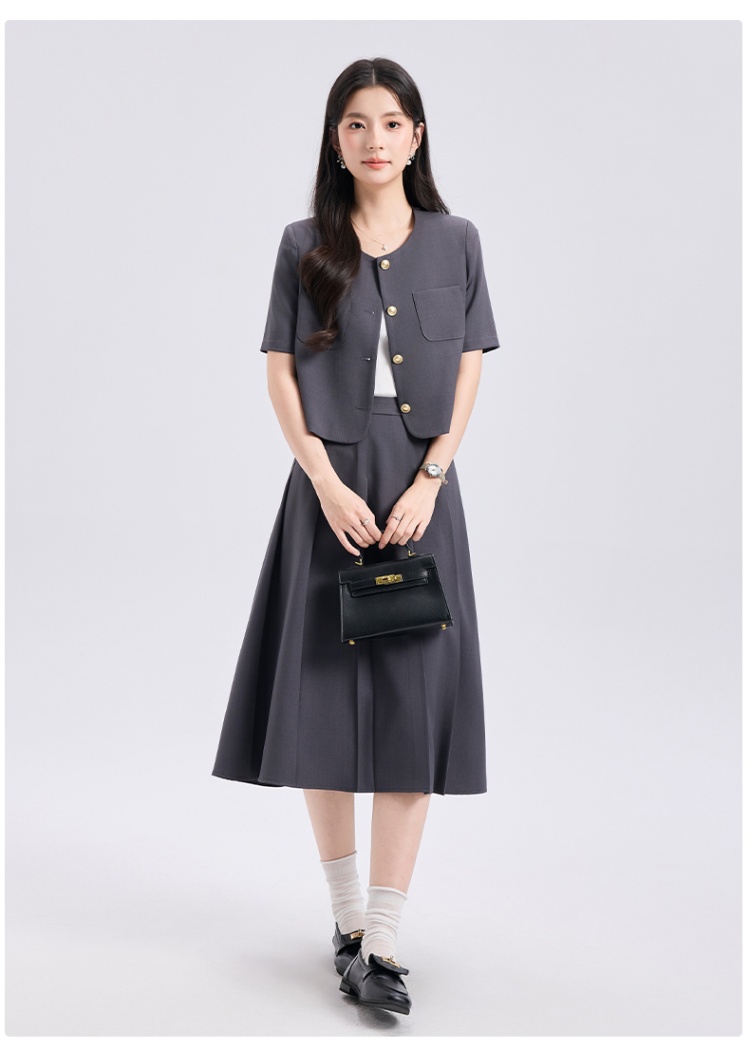 Summer business suit profession coat 2pcs set for women