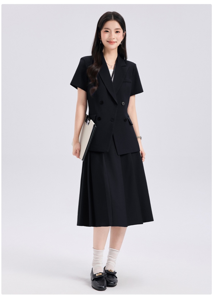 Thin profession coat summer business suit 2pcs set for women