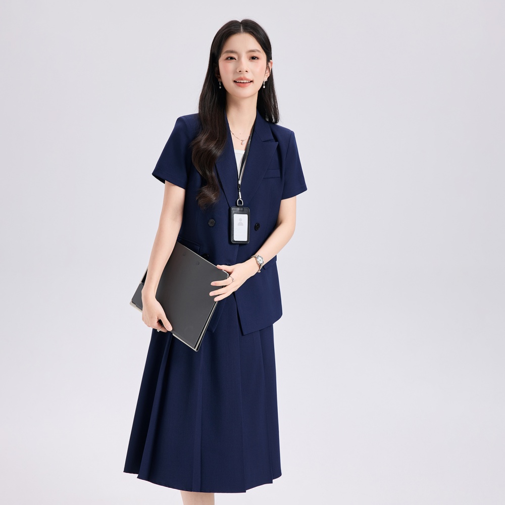 Thin profession coat summer business suit 2pcs set for women