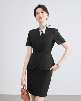 Thin profession coat summer business suit 2pcs set for women