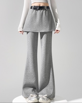 Cotton slim flare pants Casual spring and summer pants