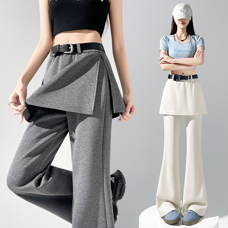 Cotton slim flare pants Casual spring and summer pants