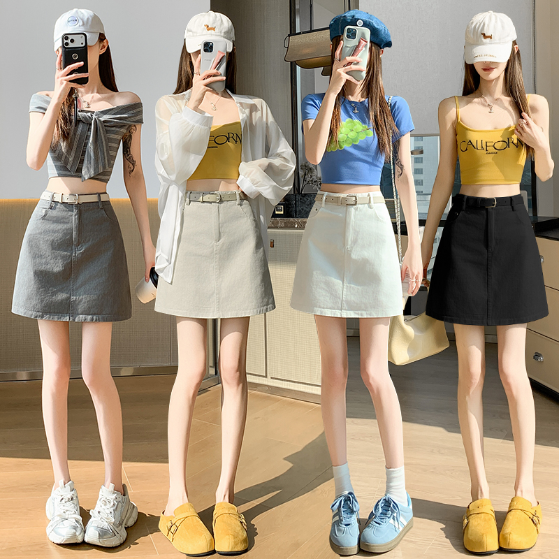 College short skirt package hip skirt for women