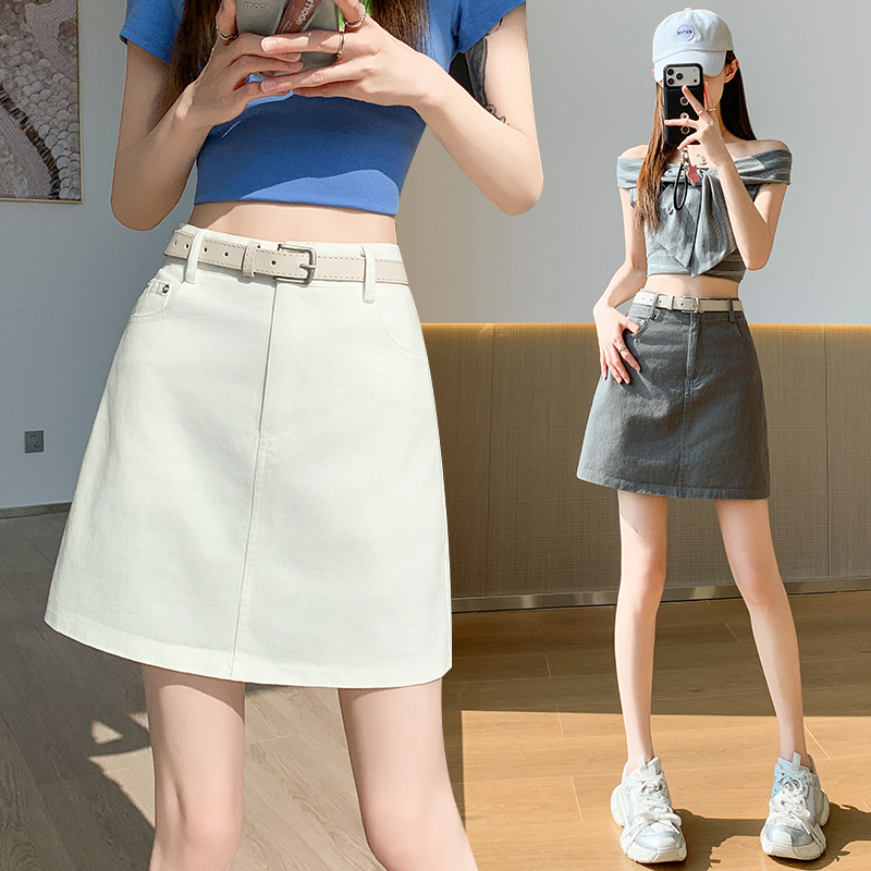 College short skirt package hip skirt for women