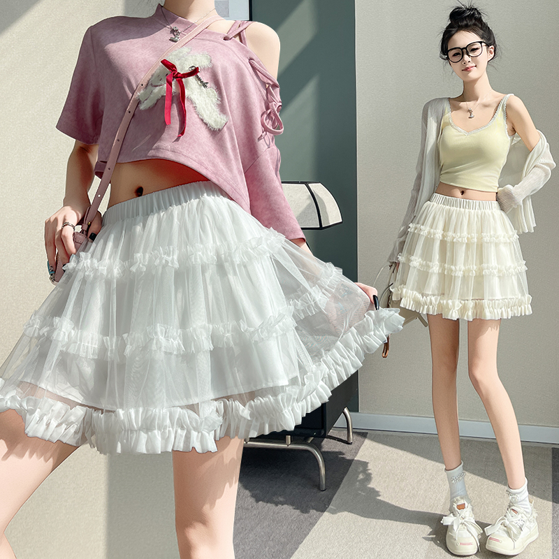 Show young short skirt spring and summer skirt for women
