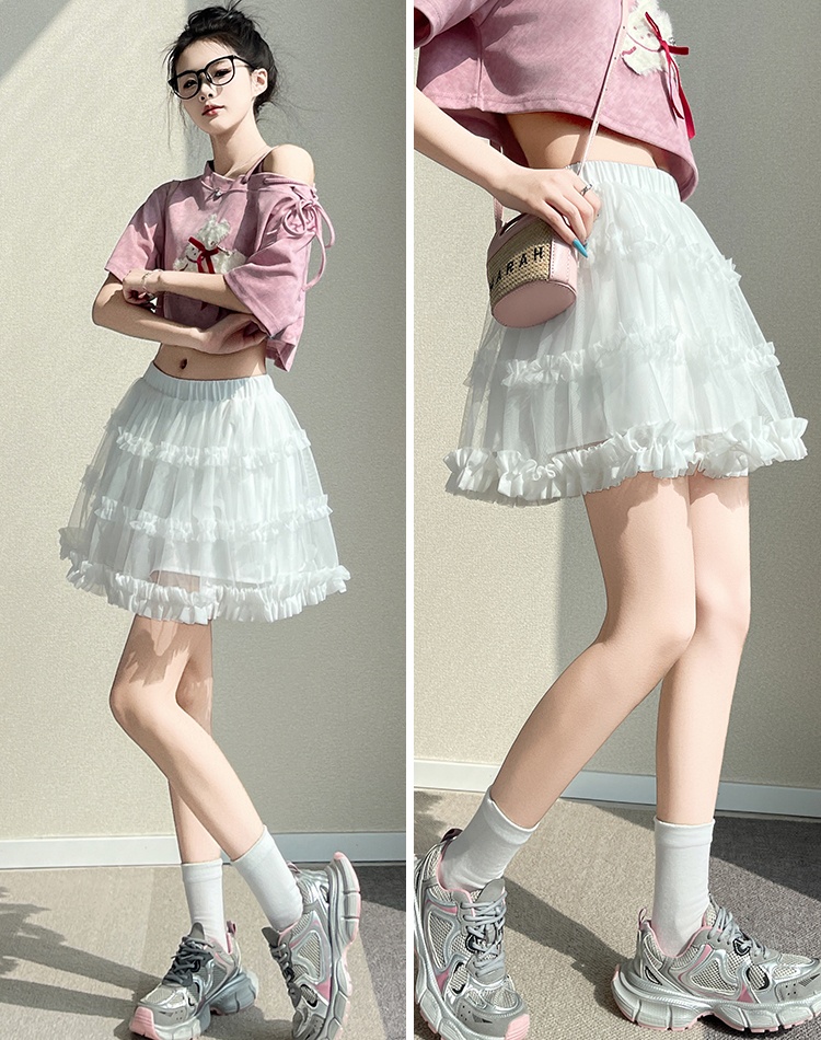 Show young short skirt spring and summer skirt for women