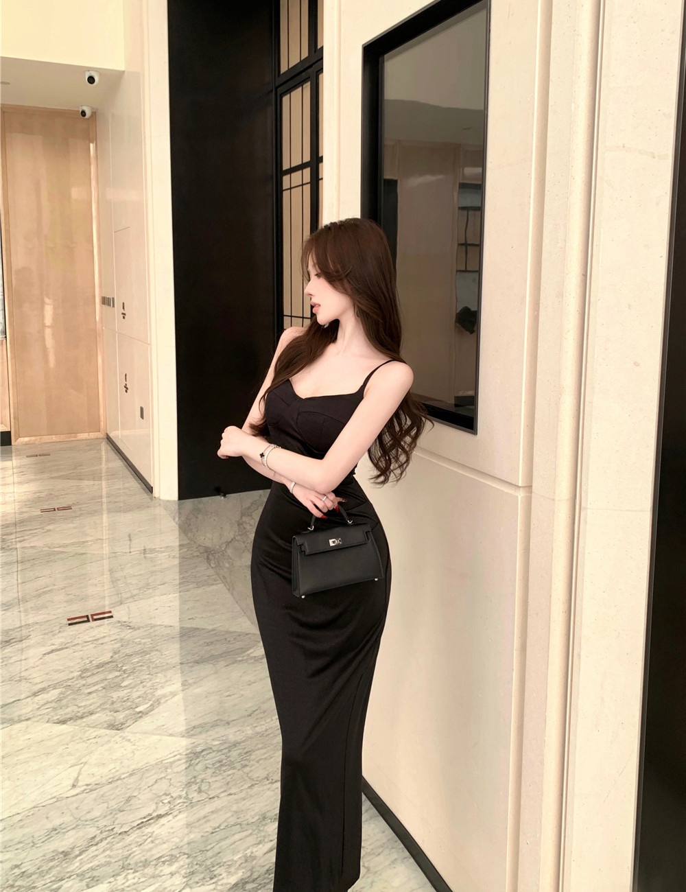 Sling slim spicegirl dress