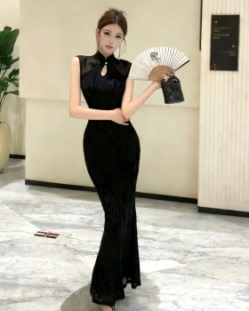 Retro summer dress slim cheongsam