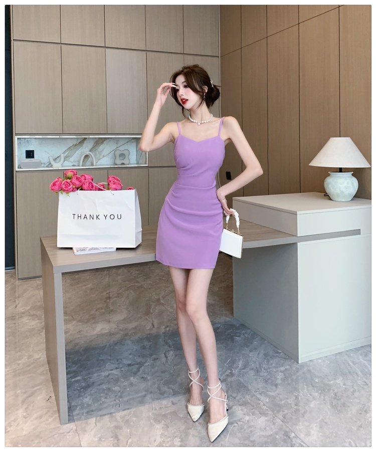 Chouzhe sexy summer pinched waist dress