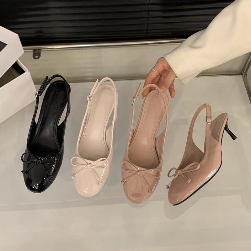 Lady tender high-heeled shoes fine-root sandals