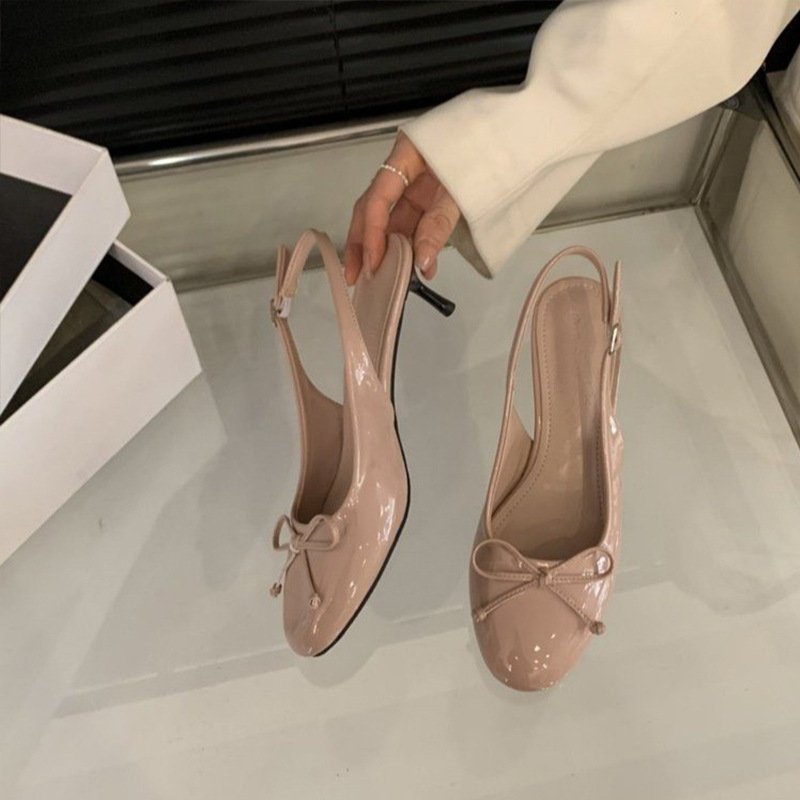 Lady tender high-heeled shoes fine-root sandals