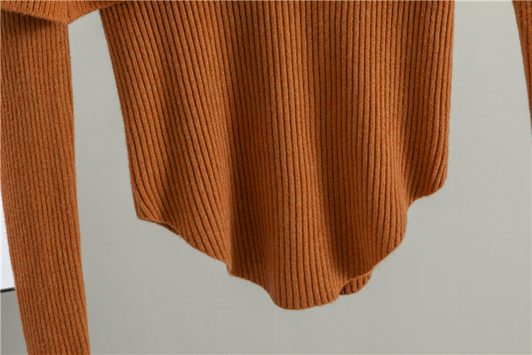 Spring and autumn sweater cloak 2pcs set for women