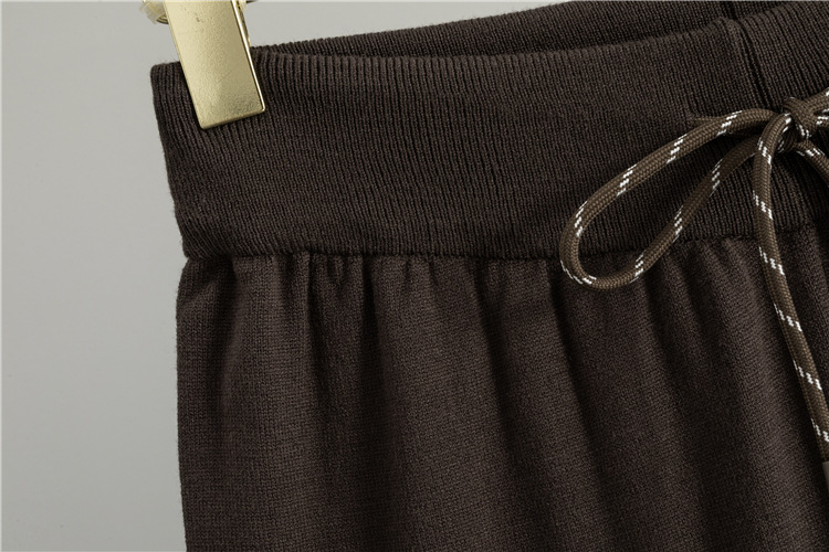 Wide leg pants 2pcs set for women