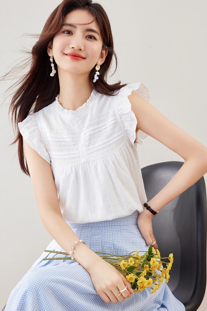 Summer tops France style shirt for women