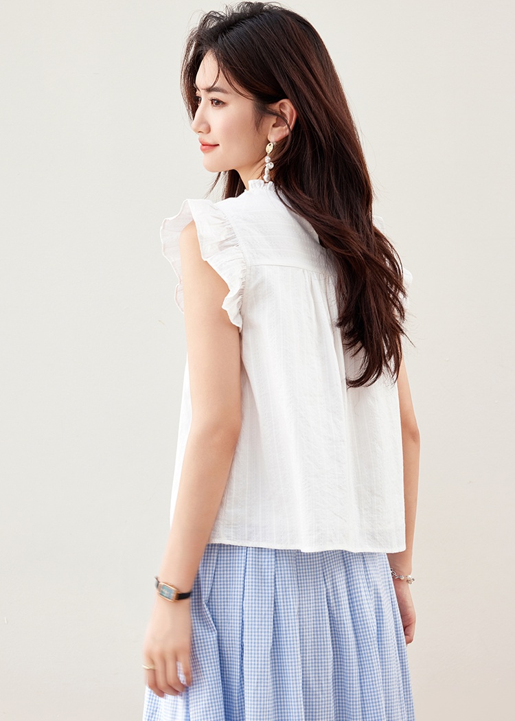 Summer tops France style shirt for women