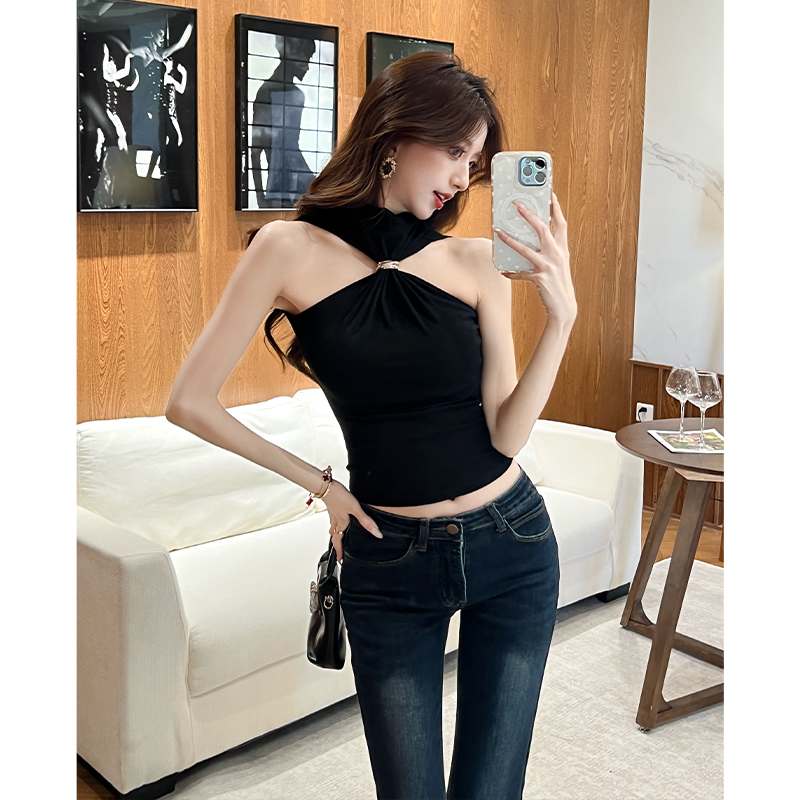 Sling tops spring and summer vest for women
