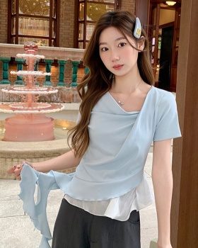 Short sleeve tops temperament T-shirt for women