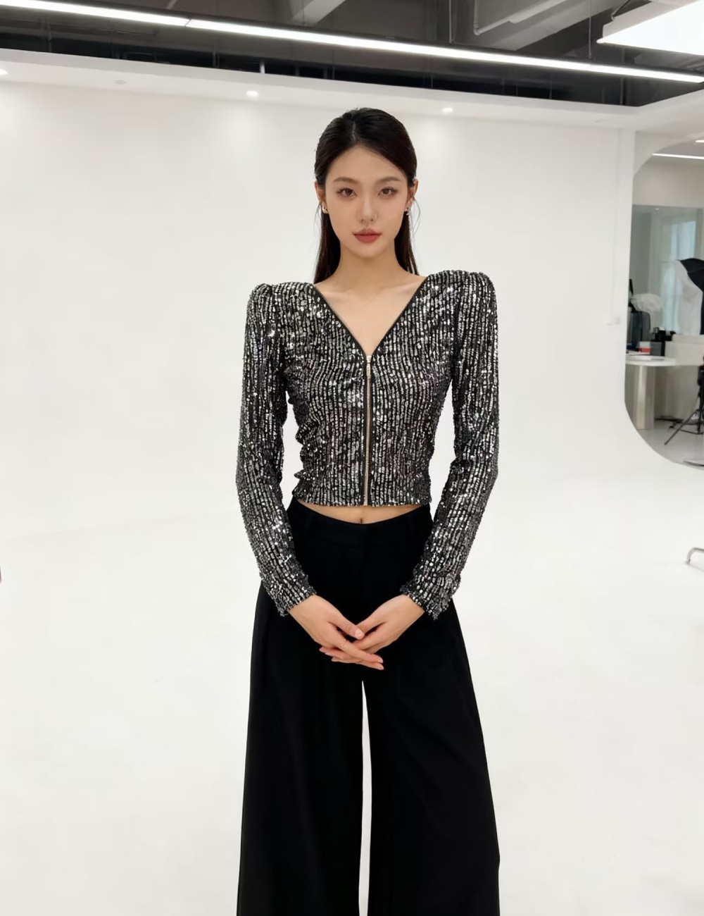 Long sleeve sunscreen cardigan unique seamless coat for women