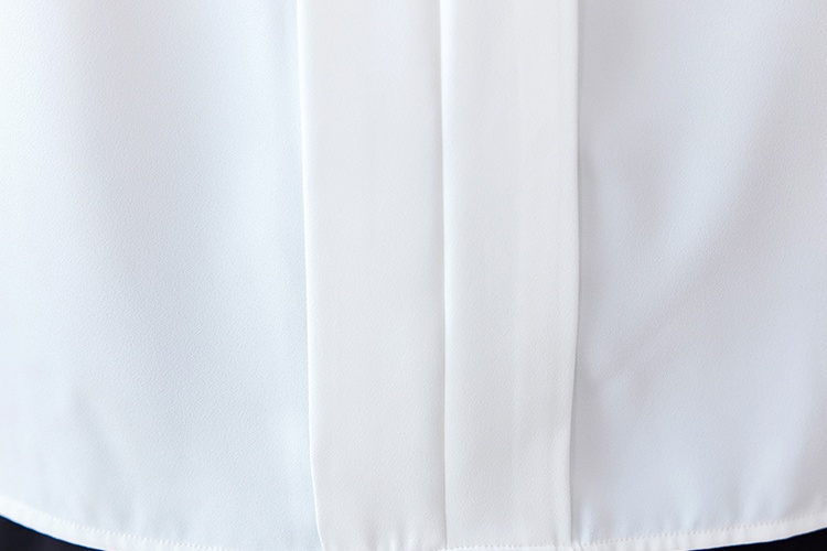 Bottoming long sleeve tops V-neck all-match shirt for women