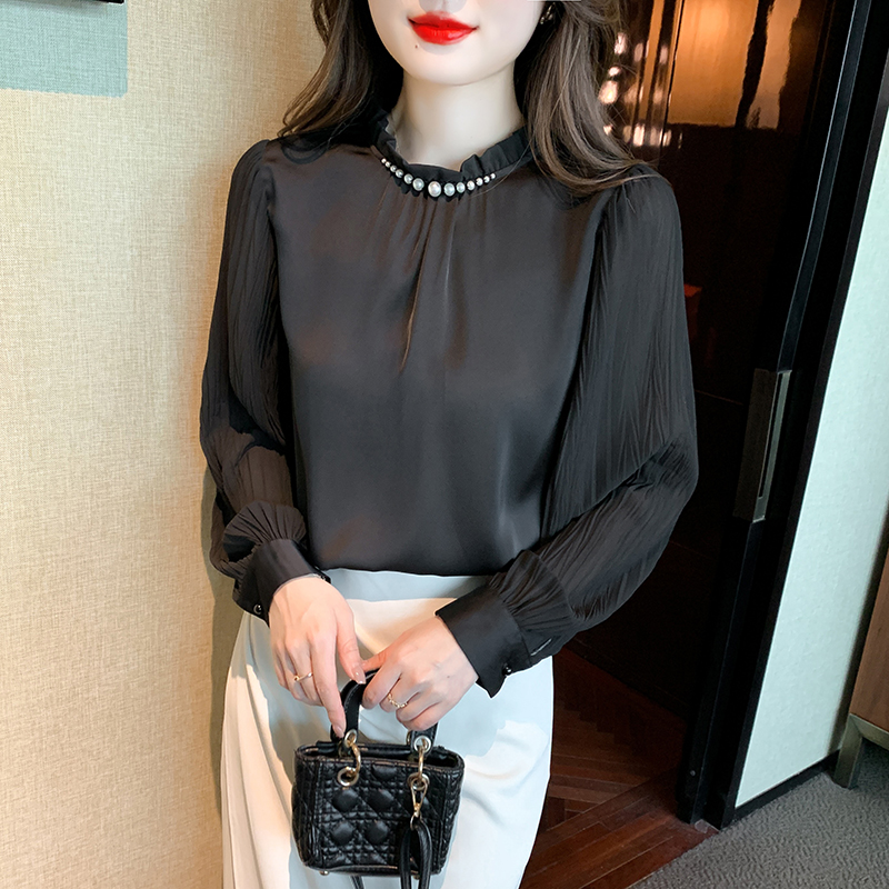 All-match tops Korean style shirt for women