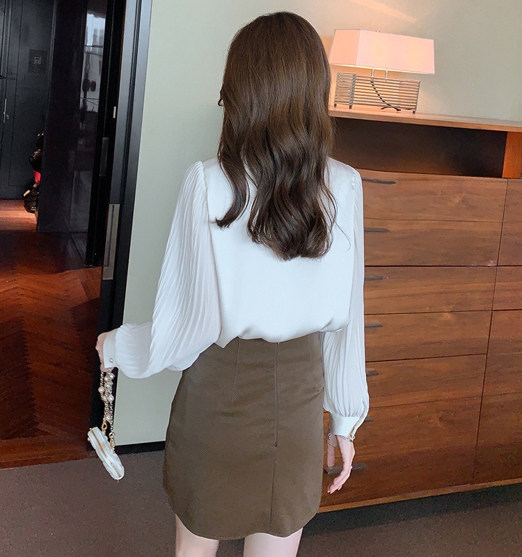 All-match tops Korean style shirt for women